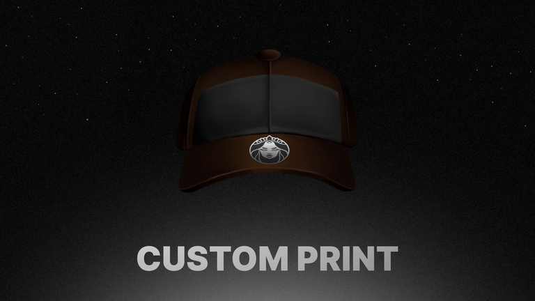 Cap hat print regular with Frizzy Characters logo