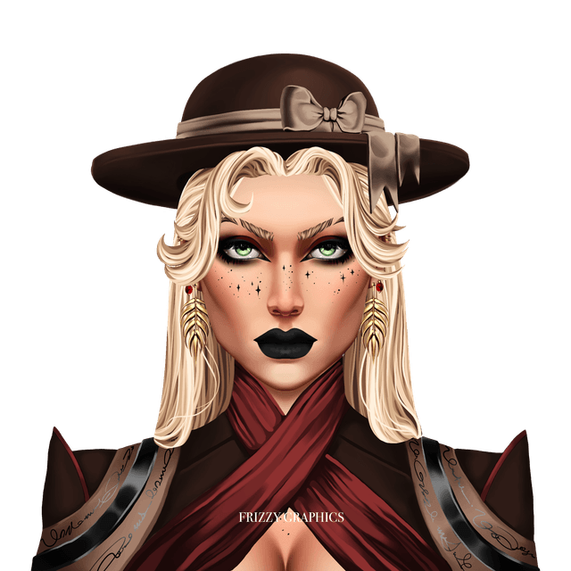 High resolution character image